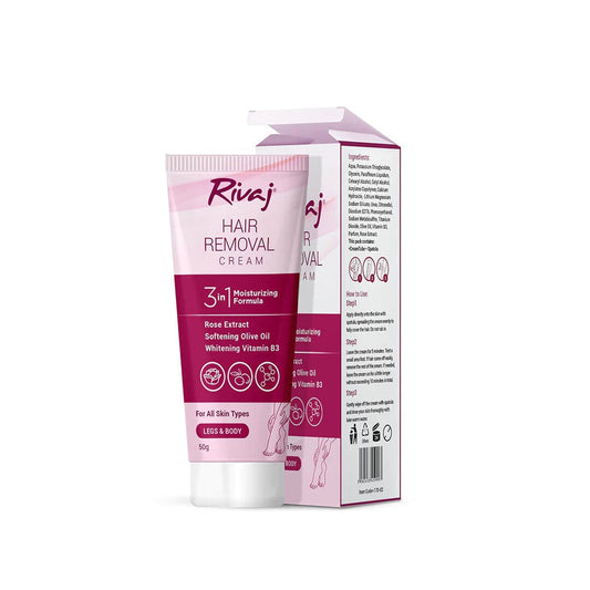 RIVAJ-UK Hair Removal Cream (50 Grams)