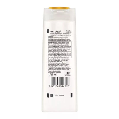 Pantene Advanced Hairfall Solution + Deep Black Shampoo, 185ml