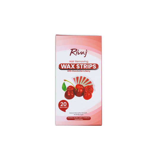 RIVAJ-UK Hair Removing Body Wax Strips
