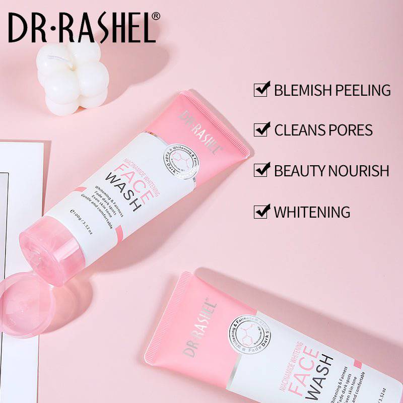 DR RASHEL Niacinamide Whitening Fade Dark Spots Face Wash 100g
