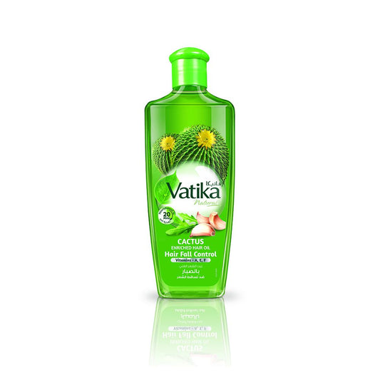 Dabur Vatika Naturals Hair Fall Control Cactus Enriched Hair Oil, 200ml